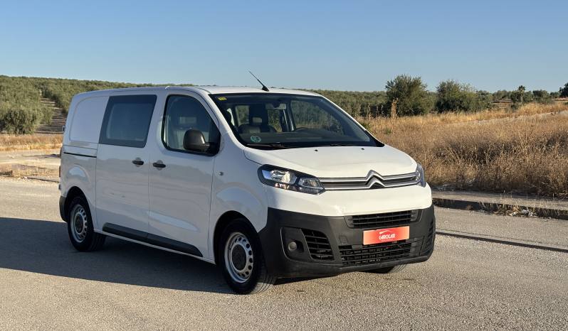 CITROËN JUMPY DOBLE CABINA ECO TALLA M BLUEHDI 102 CV lleno
